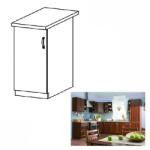 TEMPO KONDELA Alsószekrény D30, balos, dió Milano, SICILIA - mindigbutor