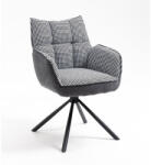 Fortrade Ringo 1 szék (pepita + sötétszürke) - smartbutor