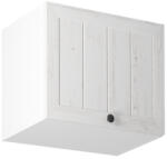 TEMPO KONDELA Felsőszekrény G50K, fehér/sosna andersen, PROVANCE - smartbutor