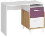 WIPMEB HEY HEY íróasztal (fehér-ibolya-artisan) - smartbutor