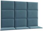 ELTAP Quadratta 180x120 kárpitozott panel, kék - mindigbutor