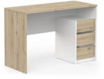 Fortrade Pisalna íróasztal harisson 468657 hrast + bela - smartbutor