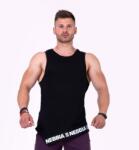 NEBBIA Men‘s singlet Be rebel! Black XXL