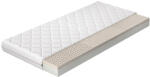 Eltap Latex matrac moska 200x200 hipoallergén huzattal, fehér