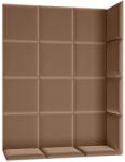 ELTAP Quadratta 120x160 kárpitozott panel, világosbarna - mindigbutor