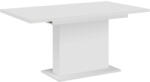 TEMPO KONDELA Kihúzható étkezőasztal, fehér, 160-200x90 cm, BOBA - smartbutor