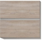 TEMPO KONDELA Felsőszekrény két ajtóval, tölgy sonoma, LINE G60 U - smartbutor