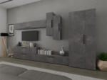 Mobiro Star Nappali Szekrénysor C75 -Betonszürke színben - smartbutor