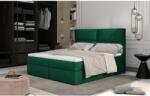 Eltap Amber 145x210 boxspring ágy sötétzöld - mindigbutor