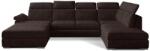 Eltap Evanell ülőgarnitúra, bal, sötétbarna - mindigbutor