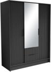 ADRK NOREL 150 tükrös tolószekrény, Grafitszürke, Grafitszürke - mindigbutor