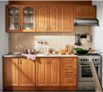 TEMPO KONDELA Alapkonyha, égerfa, LORA MDF NEW KLASIK - mindigbutor