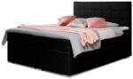 Eltap Alice 160x200 boxspring ágy fekete - mindigbutor - 317 800 Ft