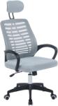 TEMPO KONDELA Irodai szék, szürke/fekete, EDRED - mindigbutor