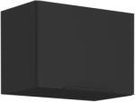 TEMPO KONDELA Felső szekrény, fekete, SIBER 50 GU-36 1F - smartbutor