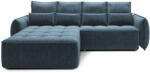 Eltap Campo sarokkanapé, Sötétkék, balos, Manhattan 40 - smartbutor