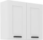 TEMPO KONDELA Felső szekrény, fehér/artisan tölgy, Lula 80 G-72 2 F - smartbutor