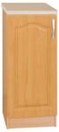 TEMPO KONDELA Alsó konyhaszekrény, balos, éger, LORA MDF NEW KLASIK S40 - mindigbutor