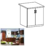 TEMPO KONDELA Alsószekrény D60, dió Milano, SICILIA - mindigbutor