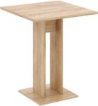 TEMPO KONDELA Étkezőasztal, sonoma tölgy, 67, 5x67, 5 cm, EVERET - mindigbutor