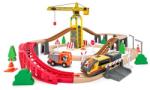 Woodyland Tren Woody - Macara, 70 piese (OLP102193073) Trenulet