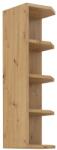 TEMPO KONDELA Felső polcos szekrény, artisan tölgy, LULA 30 G-90 ZAK - mindigbutor
