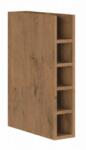 TEMPO KONDELA Alsó polcos szekrény, lancelot tölgy , VEGA 15 D OTW BB - mindigbutor