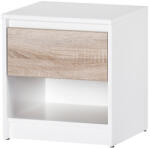 WIPMEB WENECJA 05 (éjjeliszekrény) fehér/sonoma tölgy& - smartbutor