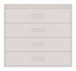 WIPMEB TEXAS 1 komód fehér - mindigbutor