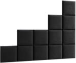ELTAP Quadratta 200x160 kárpitozott panel, sötétszürke - smartbutor