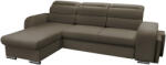 Miló Bútor Latina sarokülő l, füstbarna - smartbutor