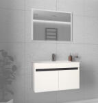 Halmar FIGARO SU-80 mosdó alatti szekrény, szín: fehér+3 dekor szín