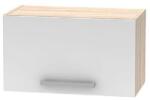TEMPO KONDELA Felső páraelszívó szekrény 1DV, tölgy sonoma/fehér, NOVA PLUS NOPL-011-OH - mindigbutor