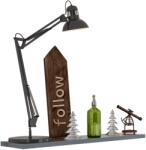 TEMPO KONDELA Polc, grafit, FEDOR - mindigbutor