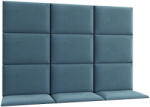 ELTAP Quadratta 180x120 kárpitozott panel, kék - smartbutor