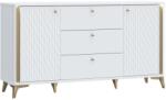 Fortrade Forrest hills komód fehér+arany fthk232b-m841 - mindigbutor