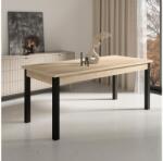 ADRK Kinyitható asztal RODOS 81, Fekete, Sonoma - mindigbutor