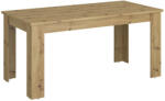 TEMPO KONDELA Széthúzható étkezőasztal, artisan tölgy, 160-210x80 cm, AIRON - smartbutor