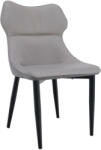 TEMPO KONDELA Étkezőszék, világosszürke/sötétszürke/fekete, TABITA - smartbutor
