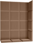 ELTAP Quadratta 120x160 kárpitozott panel, világosbarna - smartbutor