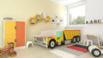 ADRK CONSTRUCTION CAR matraccal 140x70 ágy, - smartbutor