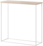 ADRK Milan konzol, Fehér, Sonoma - smartbutor