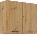 TEMPO KONDELA Felső szekrény, artisan tölgy, MONRO 80 G-72 2F - smartbutor