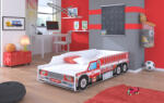 ADRK FIRE TRUCK matraccal 160x80 ágy, - smartbutor