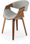 Halmar K544 szék, szürke / dió - smartbutor