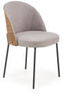 Halmar K451 étkezőszék szürke/dió - smartbutor