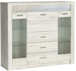 Halmar INDIANAPOLIS szekrény, szín: I8 kraft fehér - smartbutor