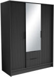 ADRK NOREL 150 tükrös tolószekrény, Grafitszürke, Grafitszürke