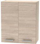 TEMPO KONDELA Felsőszekrény 2DV, tölgy sonoma, NOVA PLUS NOPL-007-OH - smartbutor