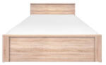 TEMPO KONDELA Ágy 140, sonoma tölgy, TOPTY TYP 44 - smartbutor